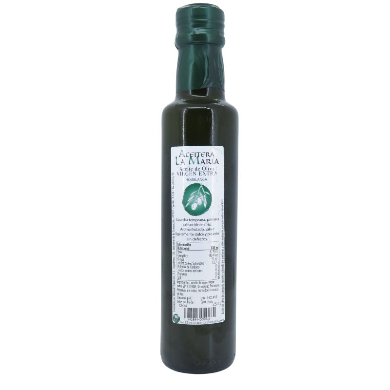 Aceite De Oliva Virgen Extra 25 Cl Cristal Hojiblanca Cosecha 2024-2025