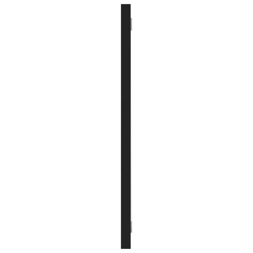 Juego De Muebles De Baño Madera De Ingeniería Negro / Vetonek_5