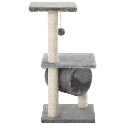 Vidaxl Rascador Para Gatos Con Poste Rascador De Sisal 65 Cm Gris_2