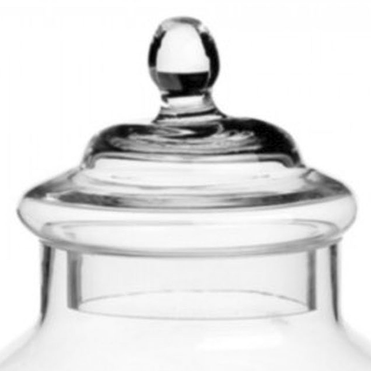 Wellhome - Tarro De Cristal Para Caramelos Con Pie 2,1l