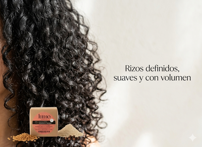 Champú Sólido Rizos Lumo Cosmetics – Volumen Y Definición Método Curly, Sin Sulfatos Ni Siliconas, Hidratante Con Baobab_4