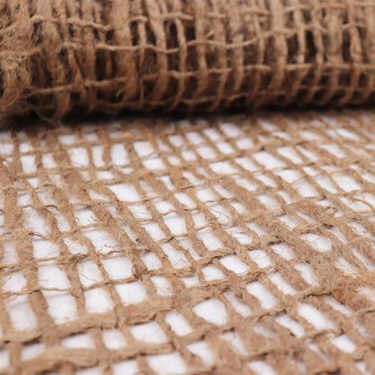 21m X 1,20m Estera De Terraplén Estera De Orilla Para El Revestimiento Del Estanque Tela De Yute 500g 1,2m Br._3