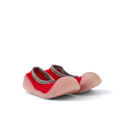 Zapatos De Bebé Que Cambian De Color Con La Luz Del Sol Flat Red Bigtoes Chameleon L (21,5)_3