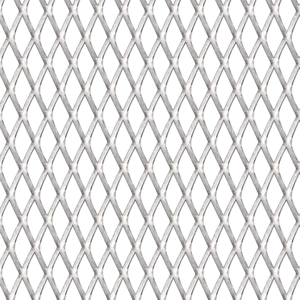 Valla Alambrada Jardín Acero Inoxidable 100x85 Cm 20x10x2 Mm / Vetonek_1
