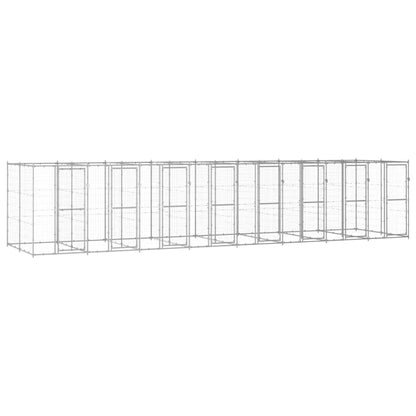 Perrera De Exterior De Acero Galvanizado 19,36 M²_1