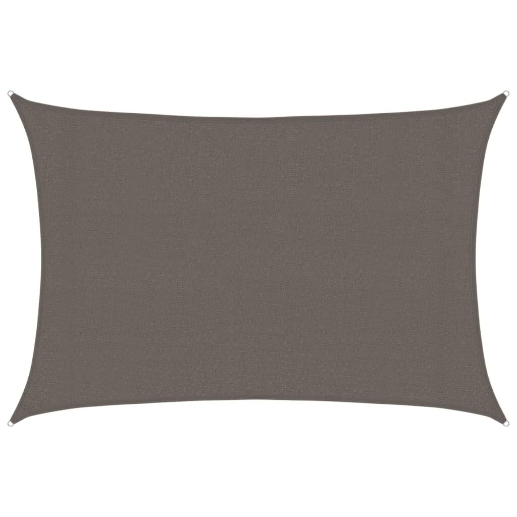 Vidaxl Toldo De Vela Gris Antracita Hdpe 160 G/m² 3x4,5 M_0