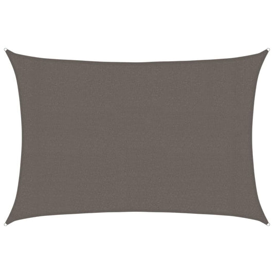 Vidaxl Toldo De Vela Gris Antracita Hdpe 160 G/m² 3x4,5 M_0