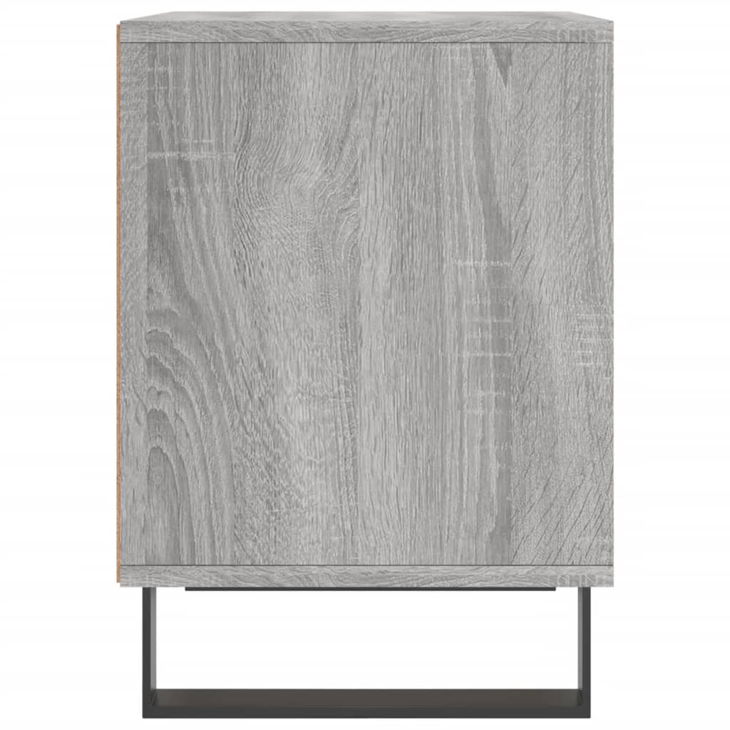 Mesita De Noche 2 Uds Madera Ingeniería Gris Sonoma 40x35x50 Cm_4