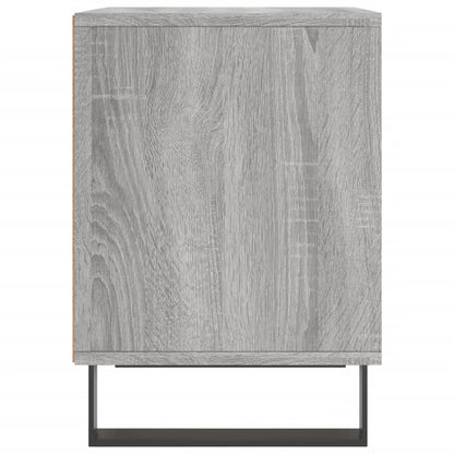 Mesita De Noche 2 Uds Madera Ingeniería Gris Sonoma 40x35x50 Cm_4