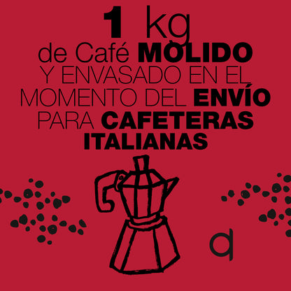 Cafe Sin Intermediarios Café Brasil Abrazos Molido Italiana (moka) 1 Kg_1