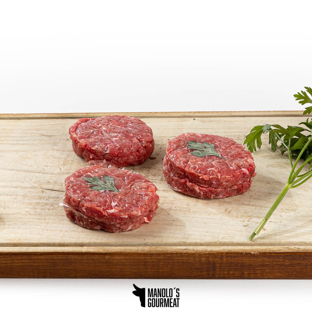 Hamburguesas Gourmeat 50% Vaca 50% Ternera (4 Uds.)_0
