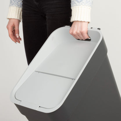Curver Cubo De Reciclaje Ready To Collect 30l Gris_4