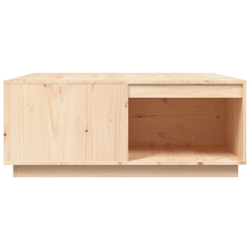 Mesa De Centro De Madera Maciza De Pino 100x101x40,5 Cm_4
