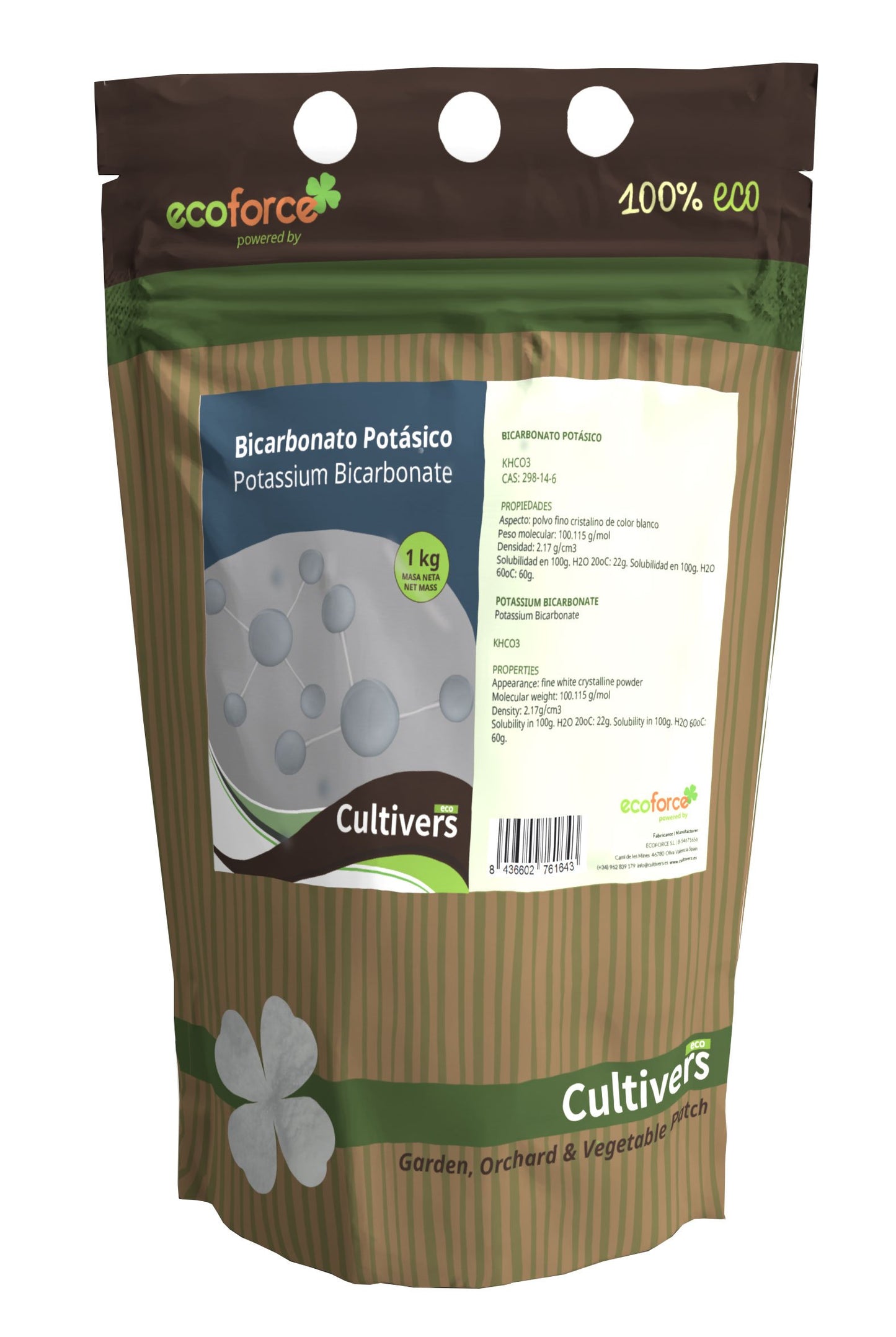 Bicarbonato De Potasio Cultivers 1 Kg_0