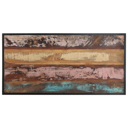 Mesa De Comedor De Madera Maciza Reciclada 120 Cm_2