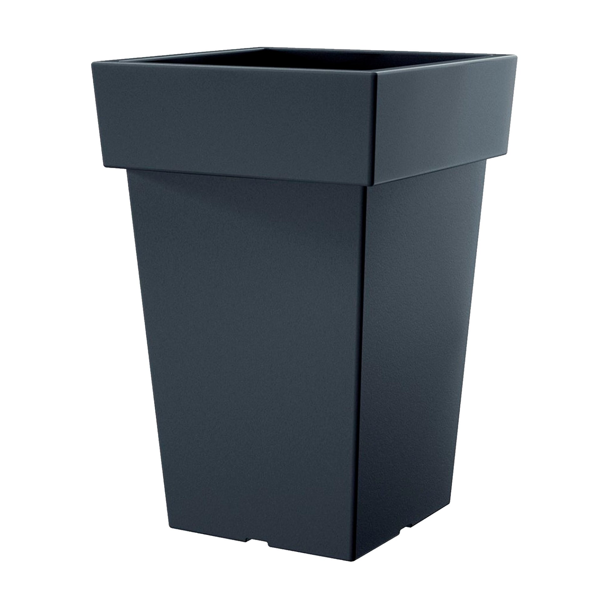 Maceta Lofly Square 7,2l., Dimensiones (mm) 193x193x293, Color Antracita_0