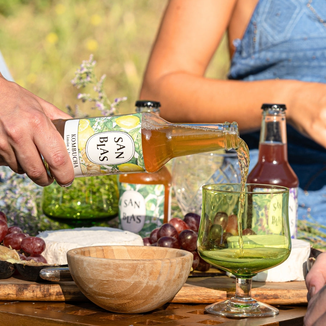 Kombucha Ecologica Artesana | Pack 12 Botellas X 250 Ml | Sin Pasteurizar | Original + Limón Y Jengibre_5