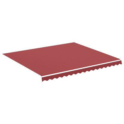 Tela De Repuesto Para Toldo Rojo Burdeos 4x3,5 M Poliéster_0