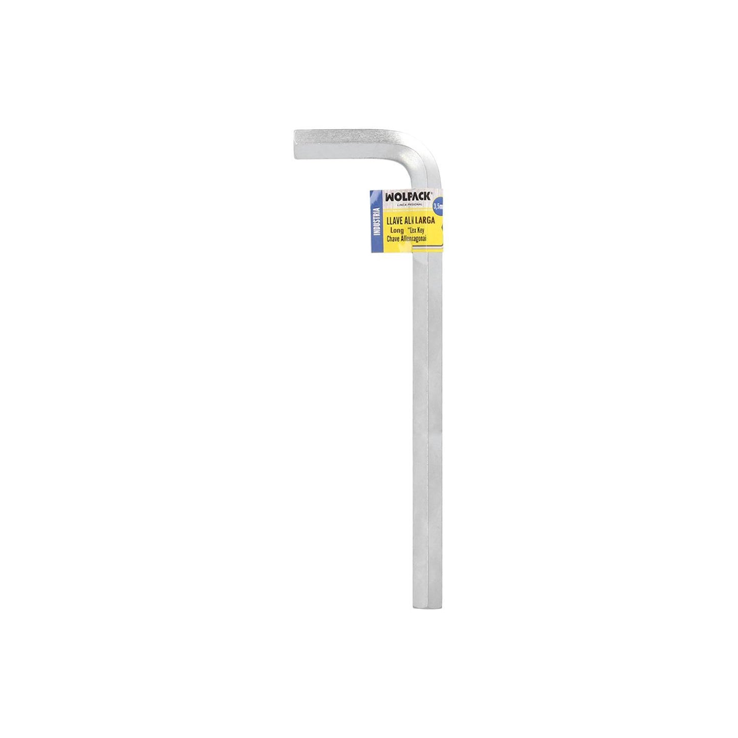 Llave Allen Larga Acero Cromo Vanadio Profesional 3,5 Mm. Llave Hexagonal, Llave Allen Taller Mecanica, Llave Allen Bricolaje_3