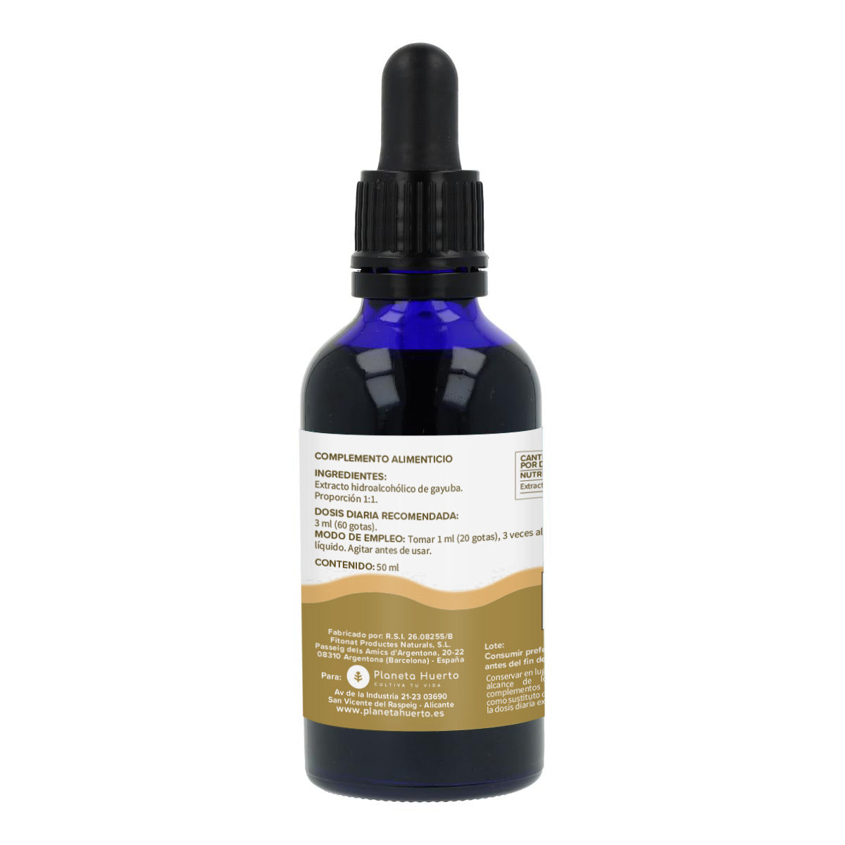 Extracto de Gayuba Planeta Huerto 50 Ml.