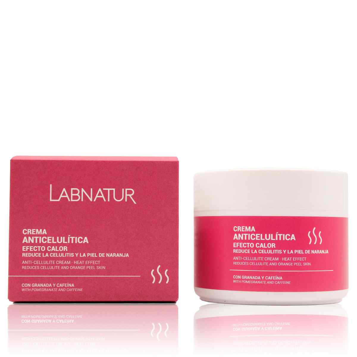 Gel-Crema Anticelulítico Efecto Calor Labnatur 300 ml | Firmeza, Tonificación y Piel de Naranja | Vegano_0
