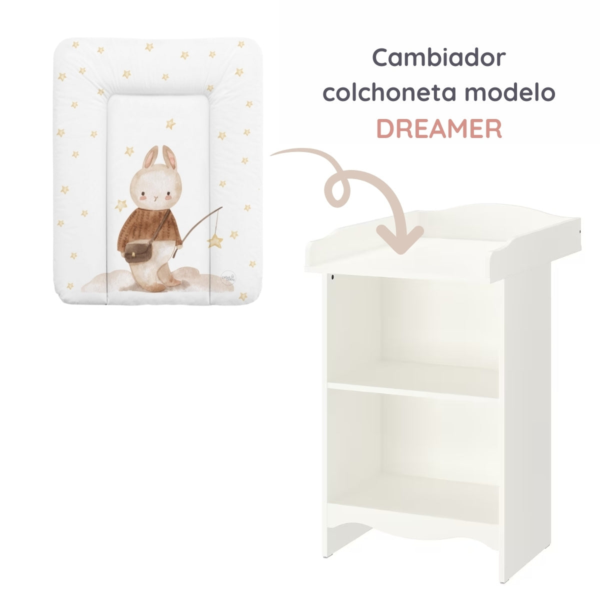 Cambiador Blando Para Comoda T-s Basic Dreamer_2