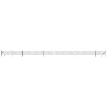 Cerca De Alambre De Acero Galvanizado Gris Antracita 1,1x25 M / Vetonek_4