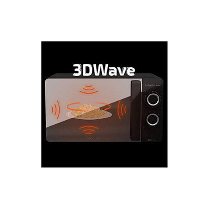 Microondas Negro Proclean 3140 Mirror. 700 W Con 6 Niveles, Grill 800w, 20l, Revestimiento Ready2clean Para Mejor Limpieza, Tecnología 3dwave, Diseñ_2