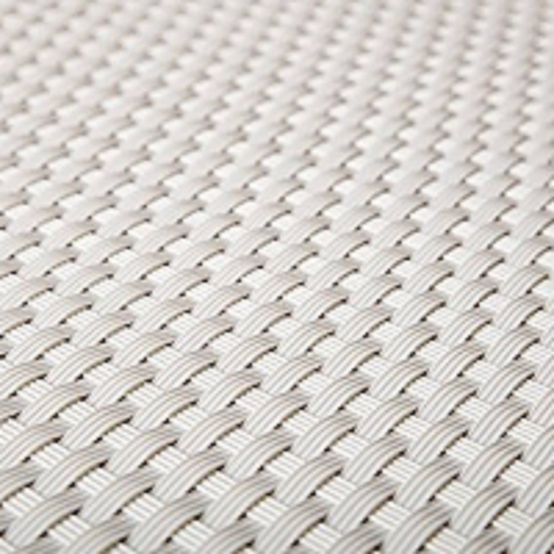 Banda De Ocultación De Polirattán Para Balcón Blanco.