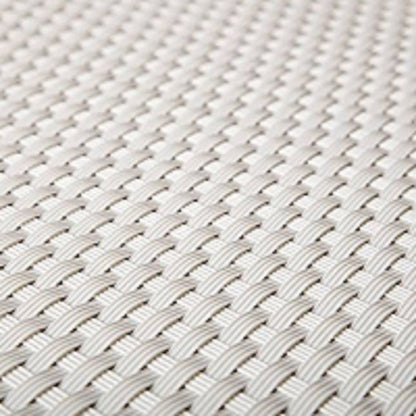 Banda De Ocultación De Polirattán Para Balcón Blanco.