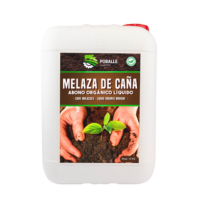 Melaza De Caña Abono Líquido Orgánico Poballe 6kg_0