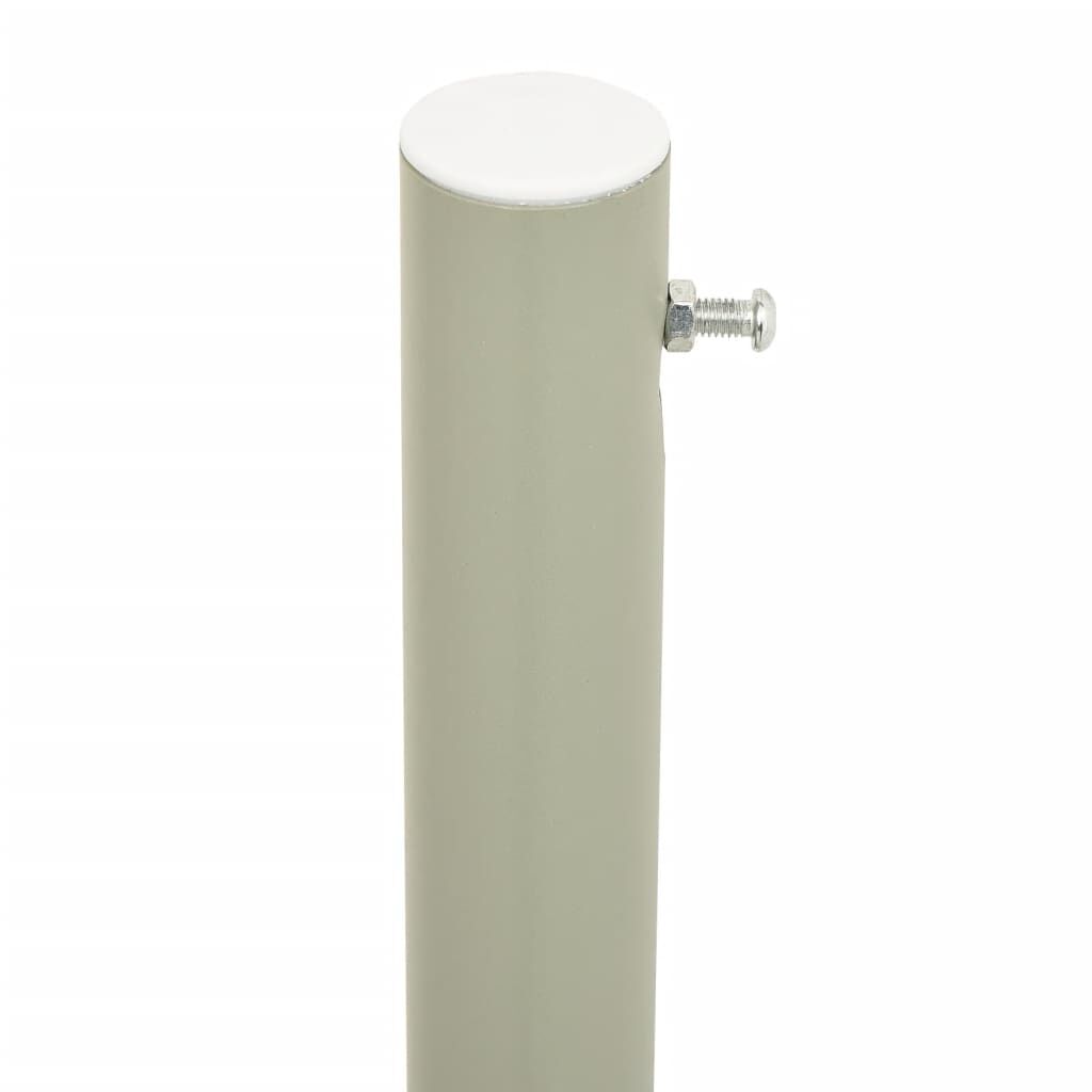 Vidaxl Toldo Lateral Retráctil De Jardín Crema 140x300 Cm_3