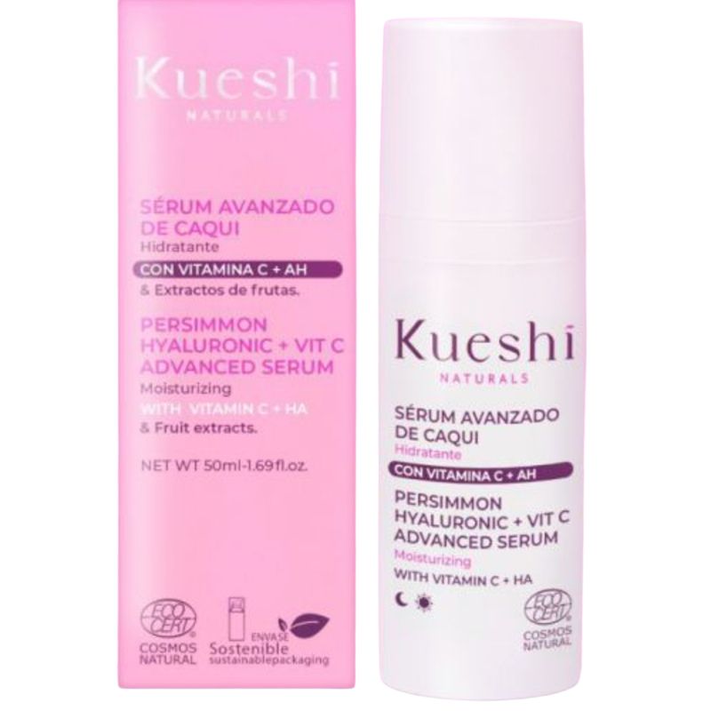 Sérum Facial Hidratante Avanzado Con Vitamina C Y Acido Hialurónico Kueshi Naturals 50 ml_0