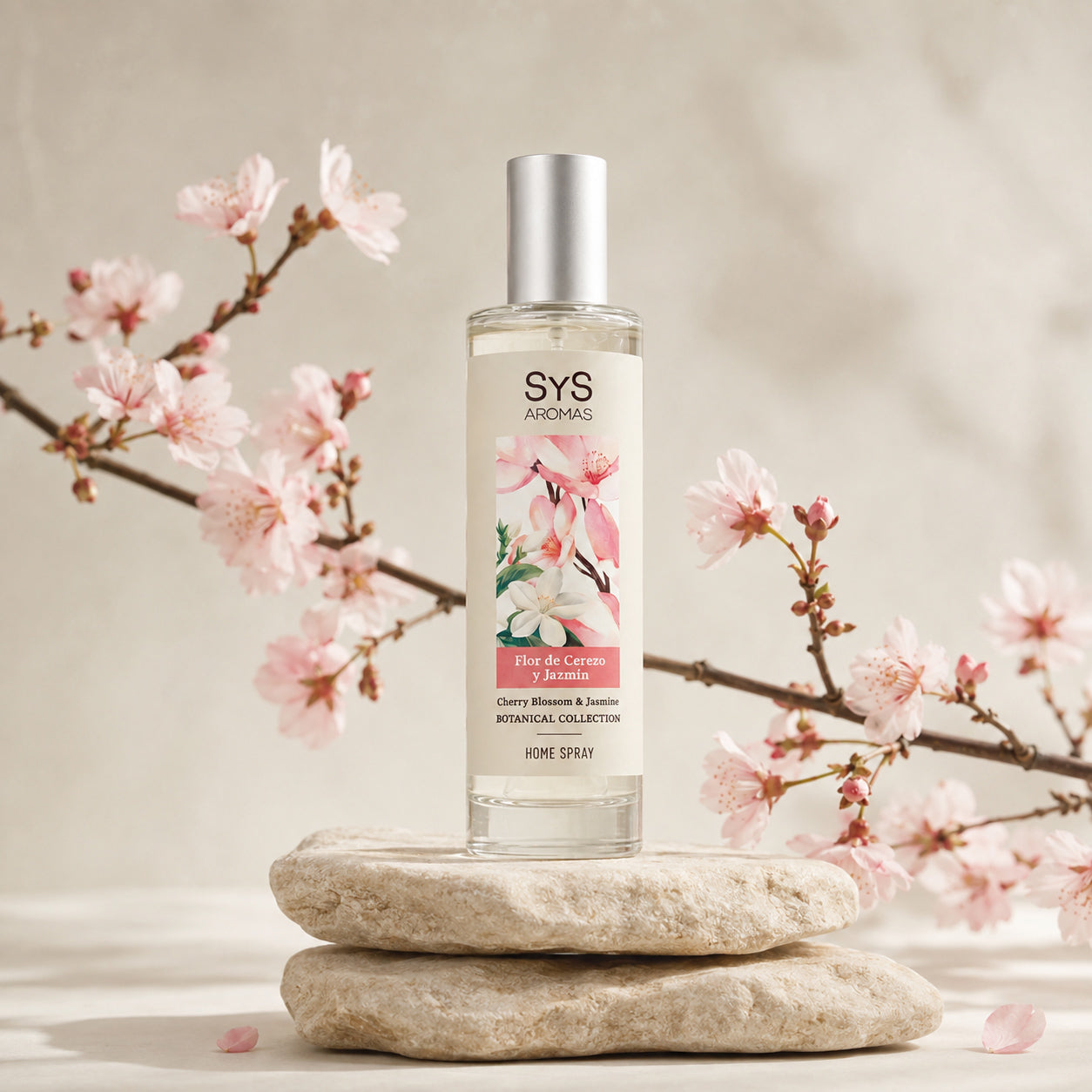 Ambientador Pulverizador Flor de Cerezo y Jazmín SYS Aromas 100 ml | Floral y Dulce | Relajante_1