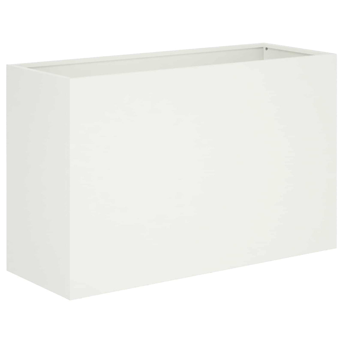 Macetero De Jardín 2 Uds. Blanco 80 X 30 X 40 Cm_2