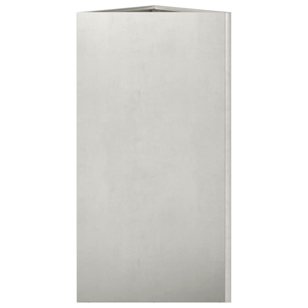 Jardinera Trianngular De Acero Inoxidable 40x34,5x75 Cm_4
