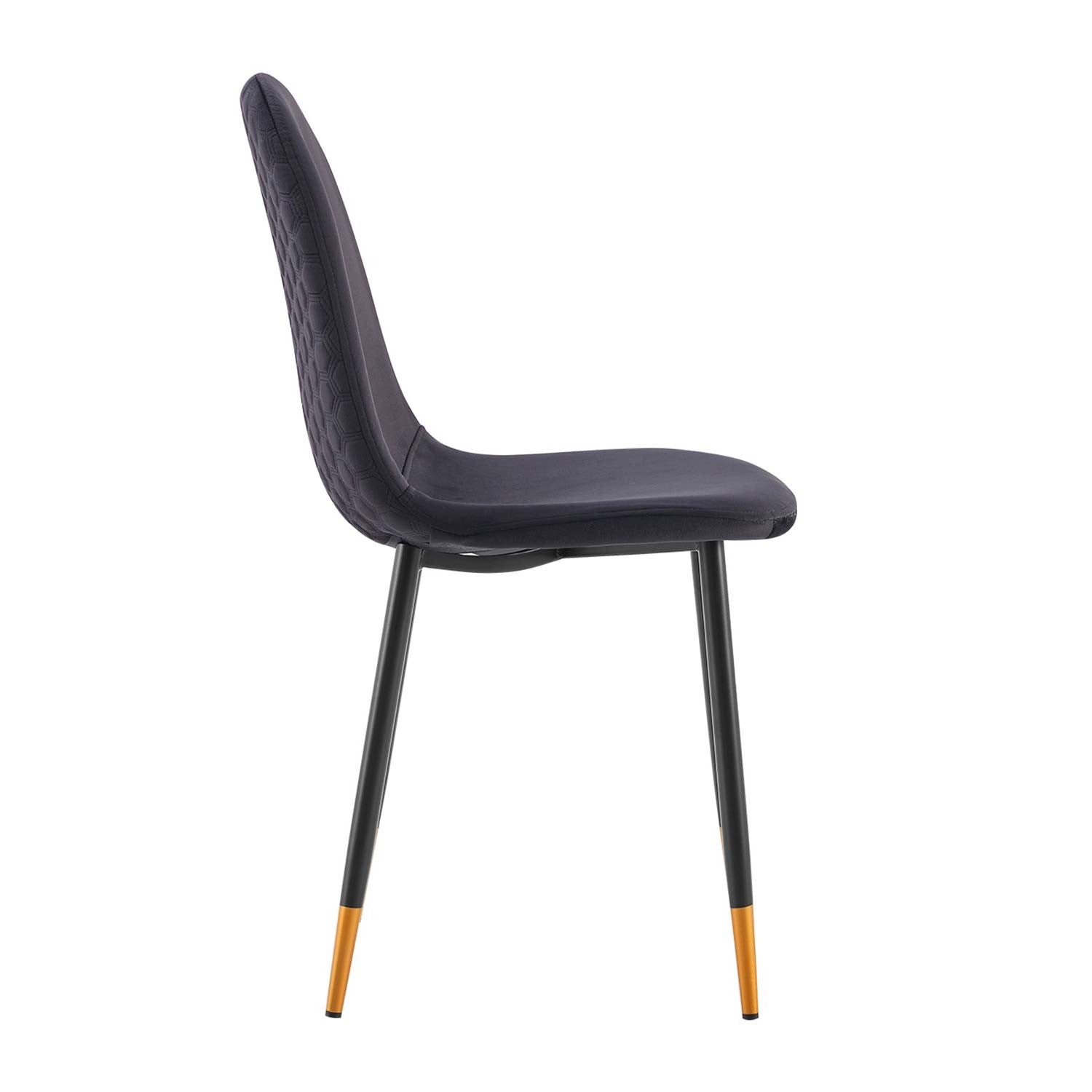 Pack 2 Sillas De Comedor Terciopelo Lonche 91x51x44cm Thinia Home_2