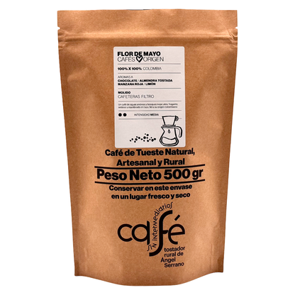 Cafe Sin Intermediarios Café Colombia Flor De Mayo Molido Filtro 500 G_0