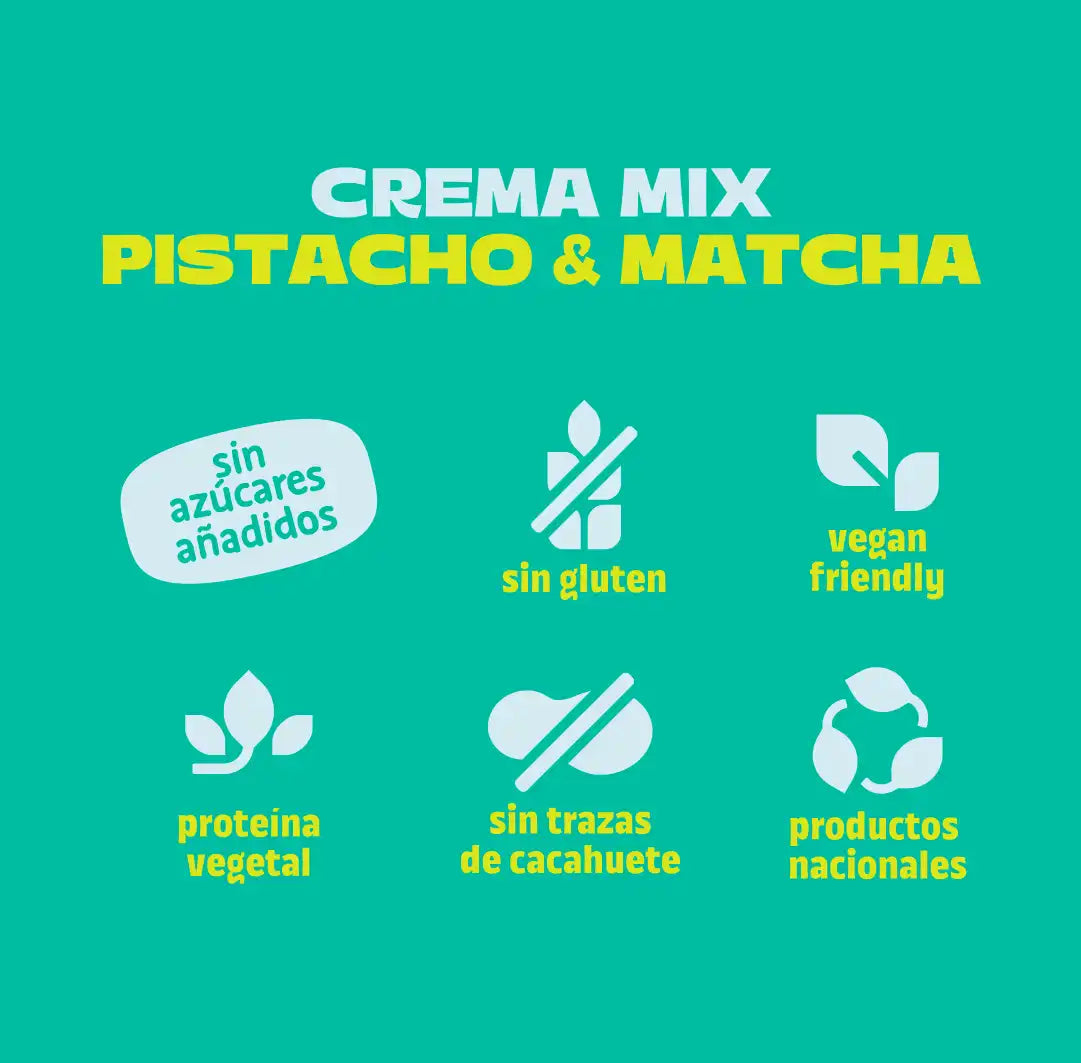 Crema de pistacho y matcha 6 uds The Nut Club 200g_4
