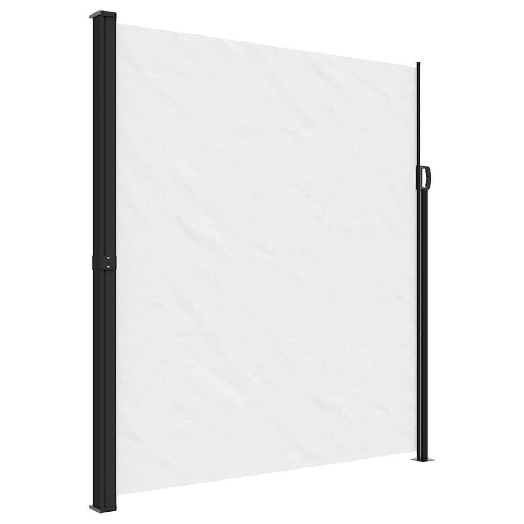 Vidaxl Toldo Lateral Retráctil Blanco 220x500 Cm_0