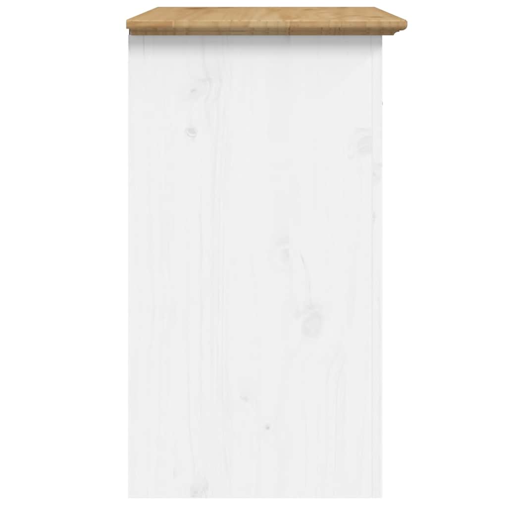 Mesita De Noche Bodo Madera Maciza De Pino Marrón 53x38,5x67 Cm_3