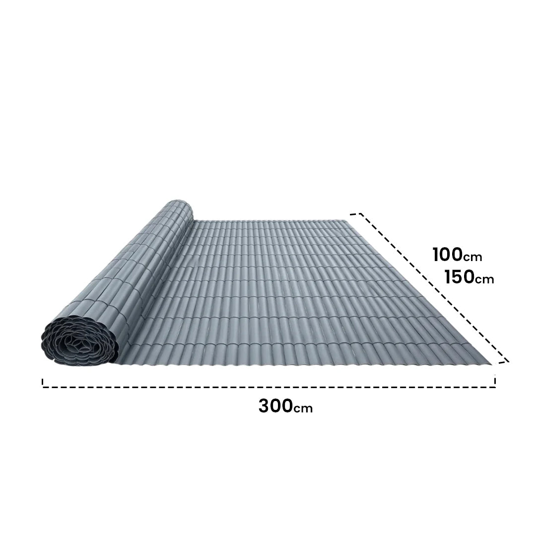 Cañizo Pvc Planticane 1.5x3 M Forja Claro Nortene_1