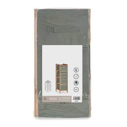 Mueble 4 Cajones Gris Oscuro - Colección Kipit_3