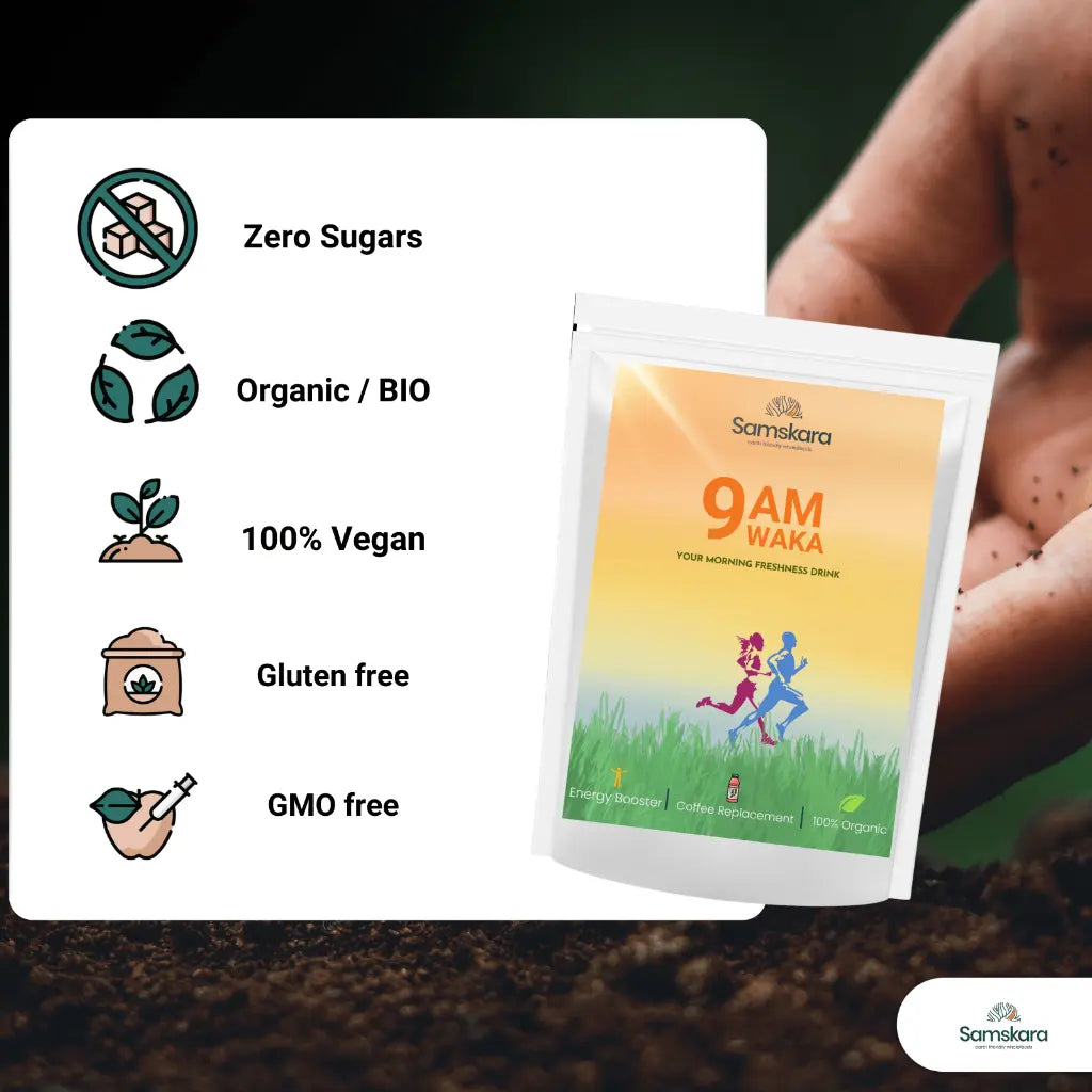 Waka 9 A.m — Mezcla Matutina Superfood Bio - 160g_4
