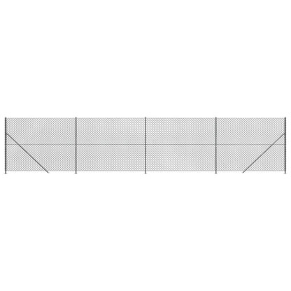 Cerca De Alambre Con Brida Gris Antracita 1,6x10 M / Vetonek_4