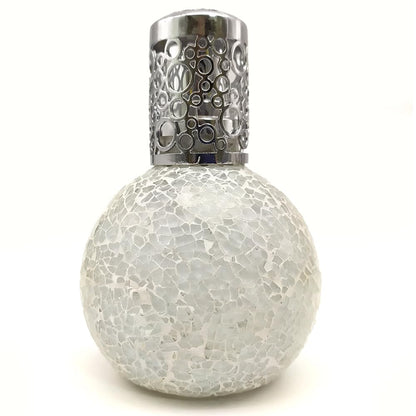Lámpara Catalítica Mosaico Blanco + Fragancia Wild Strawberry 200 Ml - Elimina Malos Olores, Impurezas Y Perfuma_1