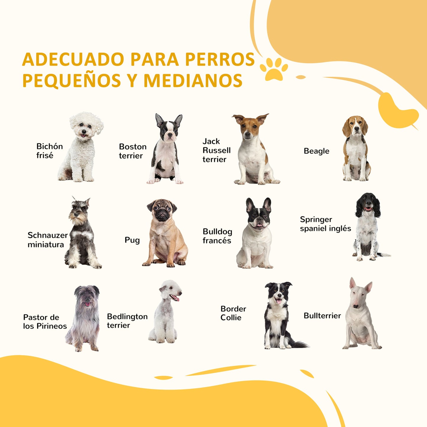 Pawhut Barrera Para Perros Extensible De Madera 112-159x44x70 Cm Natural_3