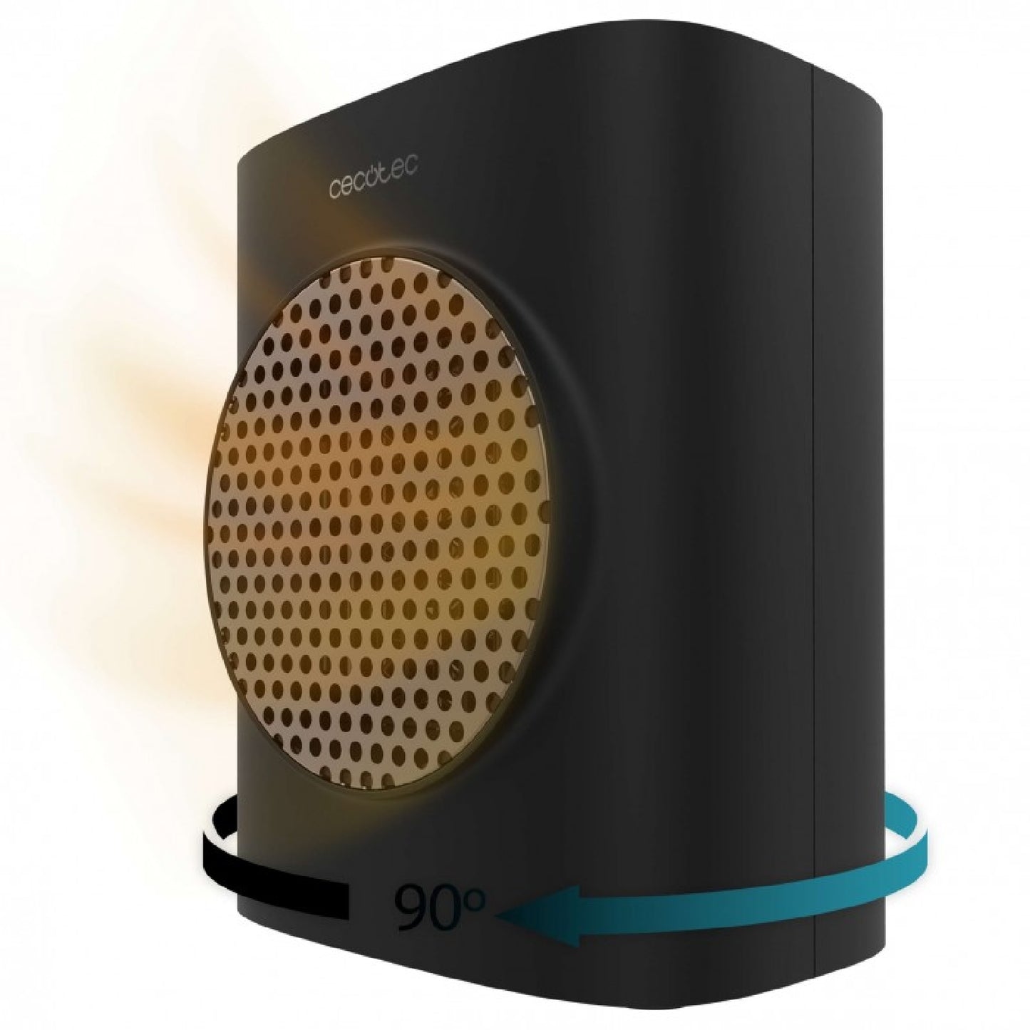 Cecotec Calefactor Cerámico De Sobremesa Readywarm 1570 Max Ceramic Rotate Smart Black_0
