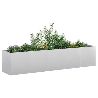 Jardinera 200x40x40 Cm De Acero Galvanizado_1