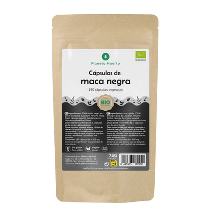 Maca Negra BIO Planeta Huerto 150 cápsulas